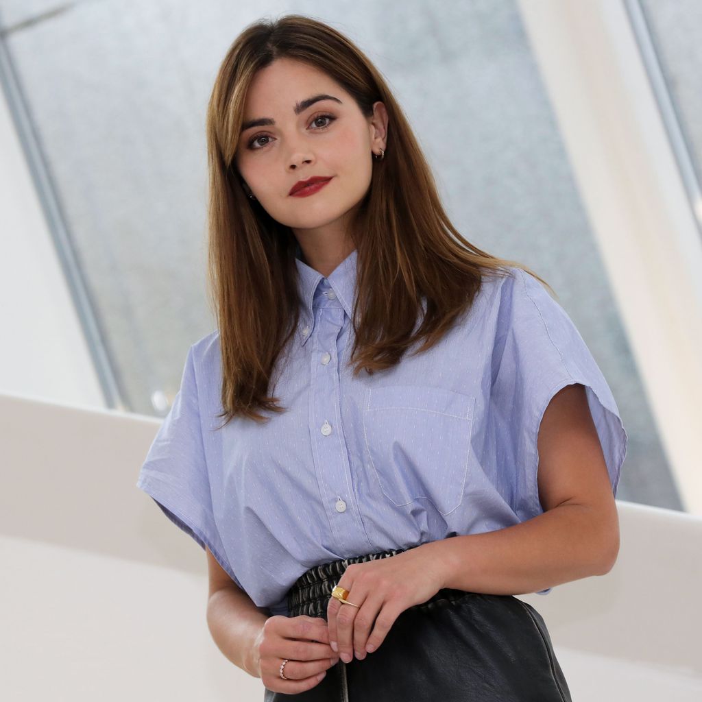 Jenna Coleman bei einem Photocall im Oktober 2018