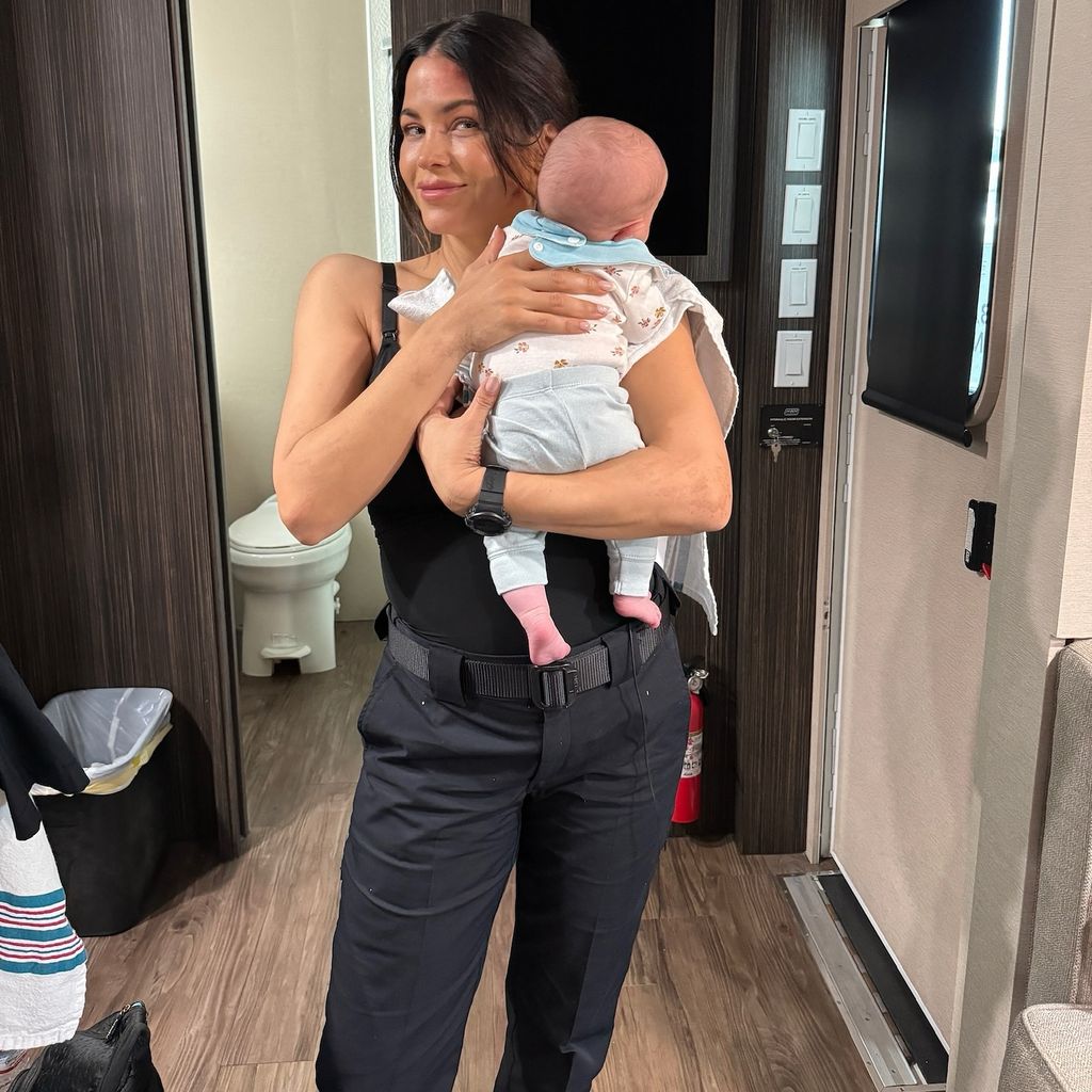 Jenna Dewan mit ihrer Tochter Rhiannon, August 2024