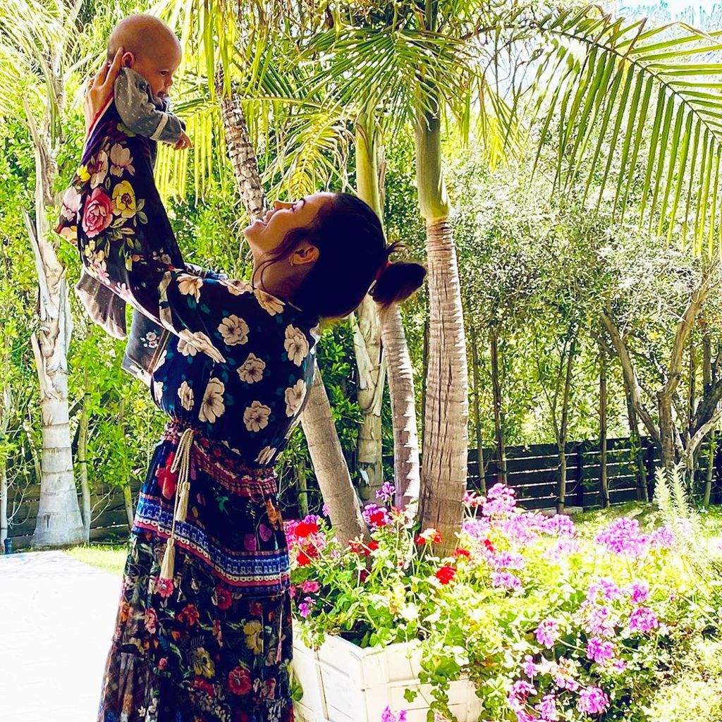 Jenna Dewan mit ihrem Sohn Callum, April 2020