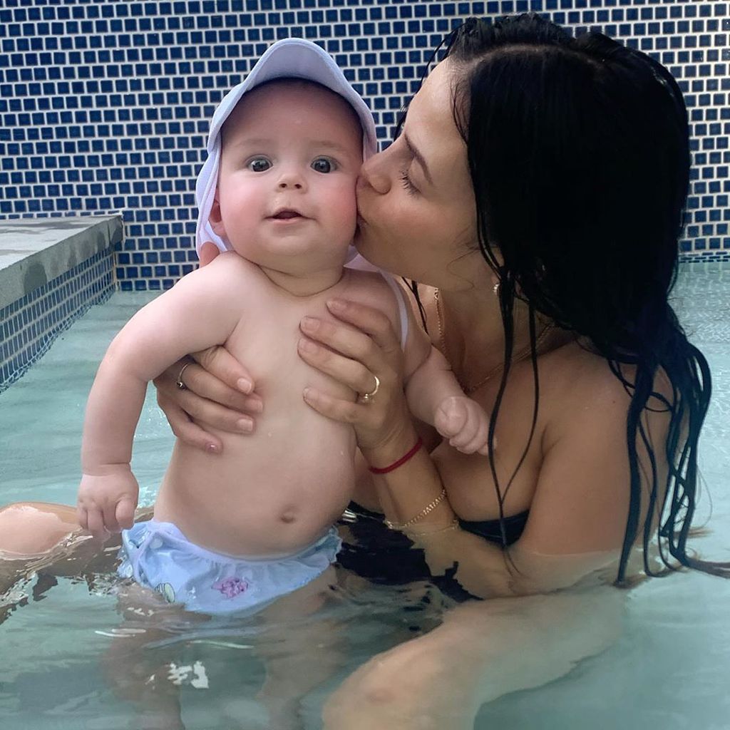 Jenna Dewan und Sohn Callum Michael Rebel im September 2020