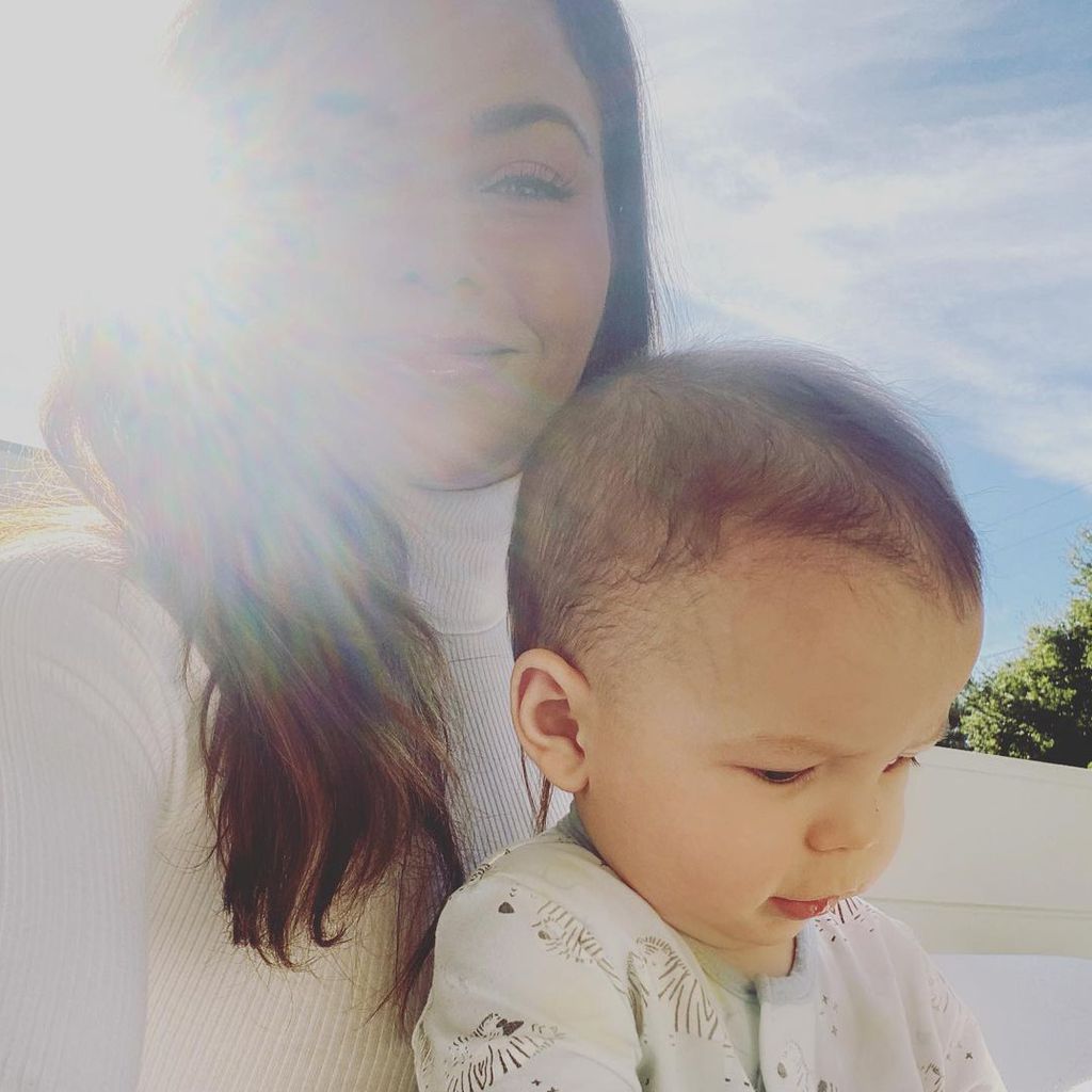 Jenna Dewan mit ihrem Sohn Callum