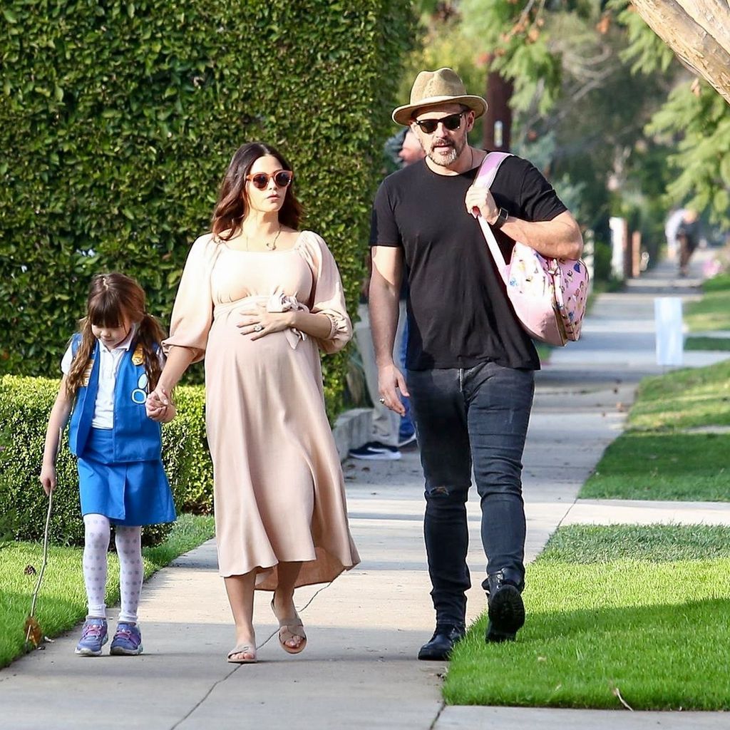 Jenna Dewan (Mitte) mit ihrer Tochter Everly und ihrem Freund Steve Kazee