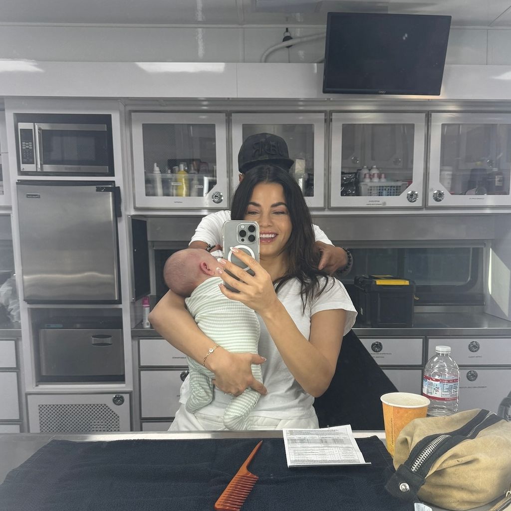 Jenna Dewan und ihr Baby Rhiannon im August 2024