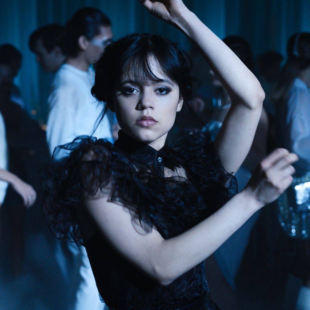Jenna Ortega in "Wednesday", 2022
