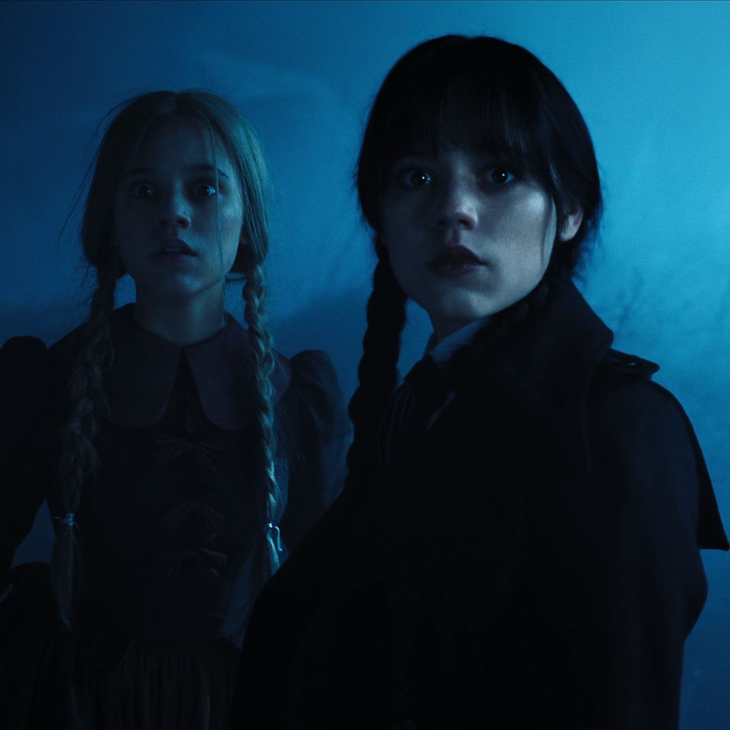 Jenna Ortega in "Wednesday"