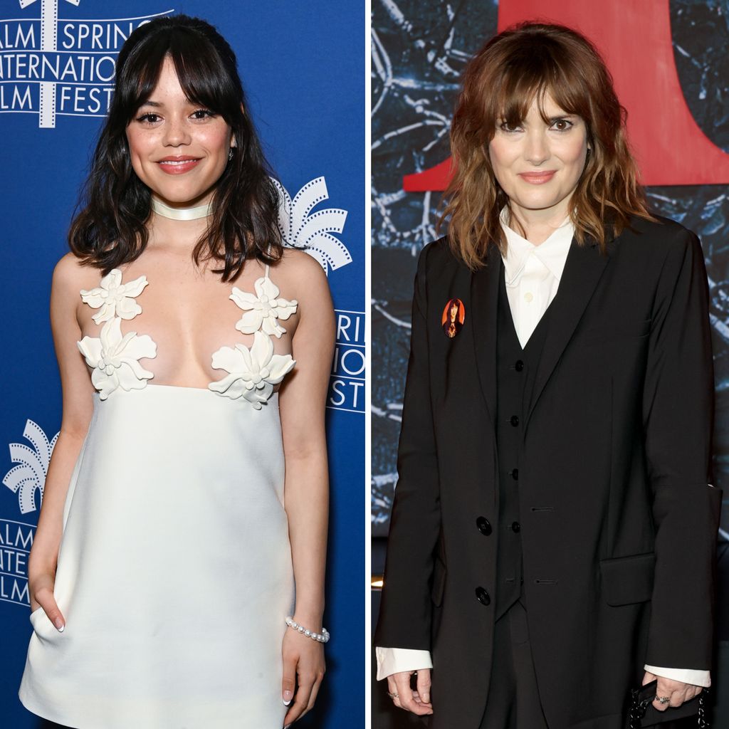 Jenna Ortega und Winona Ryder