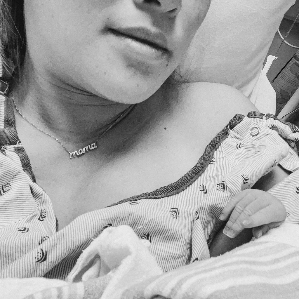 Jenna Ushkowitz und ihr Baby