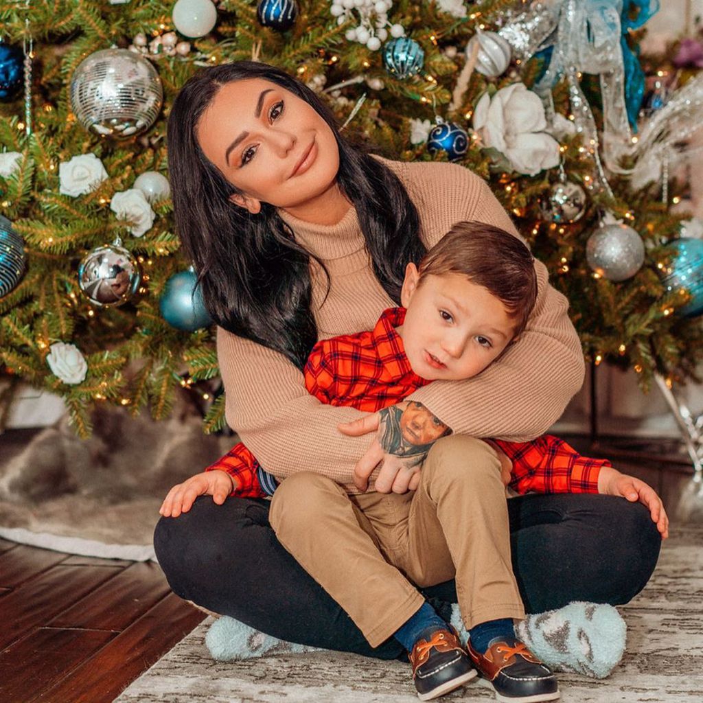 Jenni Farley und ihr Sohn Greyson