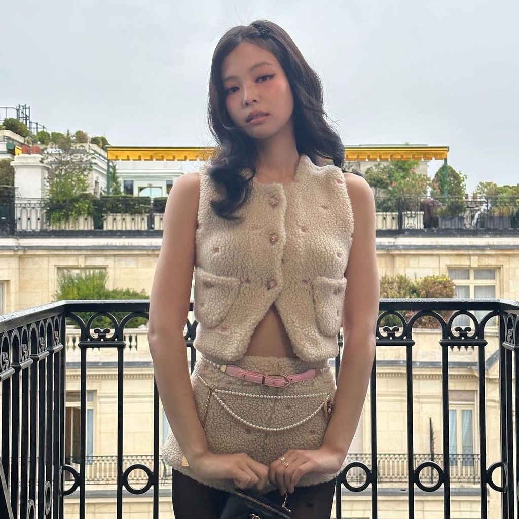 Jennie Kim in Paris im Oktober 2023