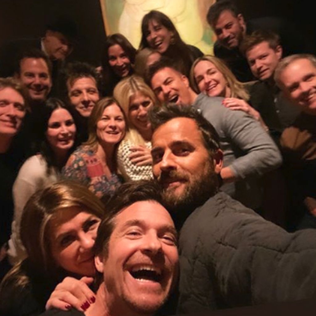Jennifer Aniston, Jason Bateman und Justin Theroux, November 2019