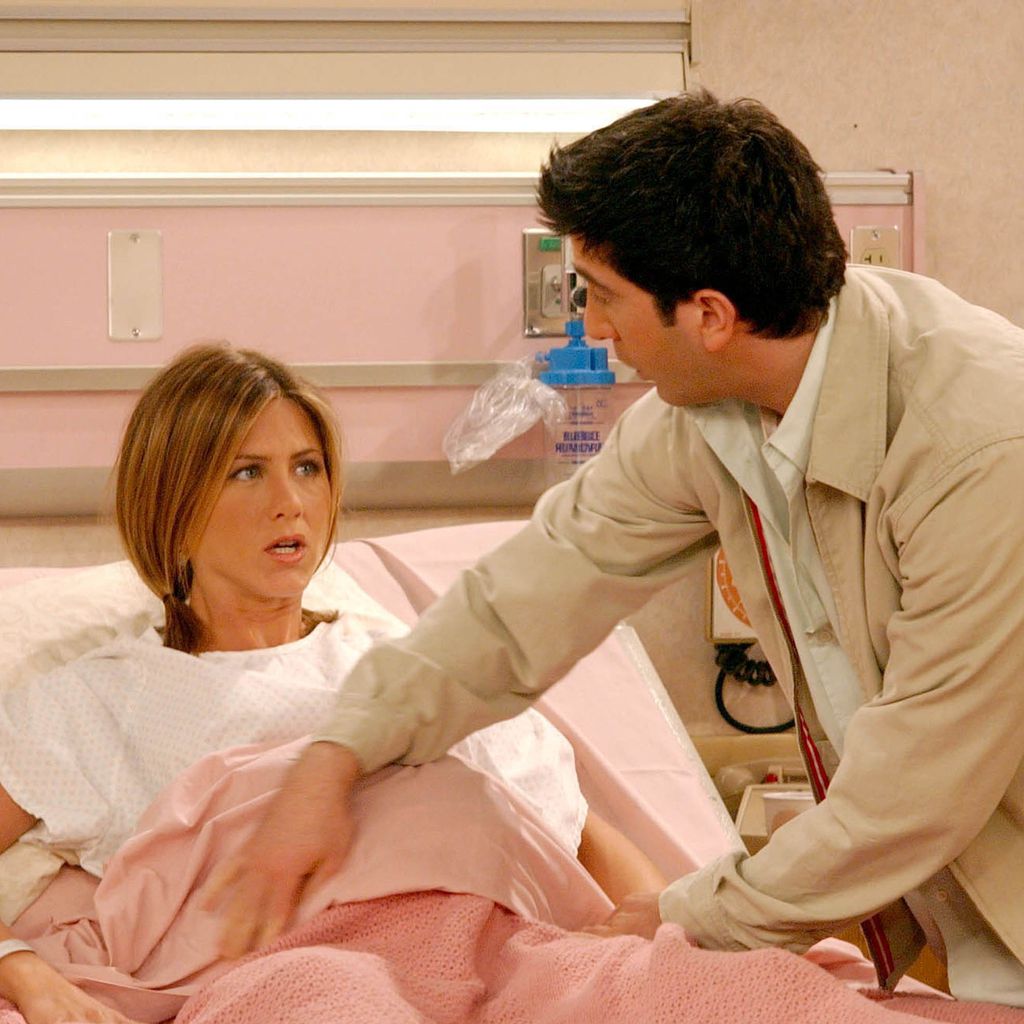Jennifer Aniston und David Schwimmer in der Serie "Friends"
