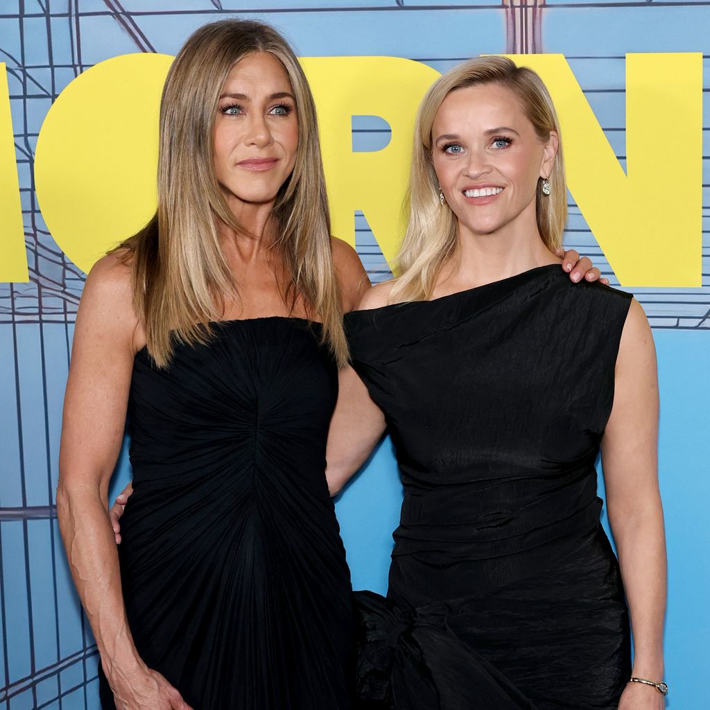 Jennifer Aniston und Reese Witherspoon bei der Premiere von "The Morning Show"