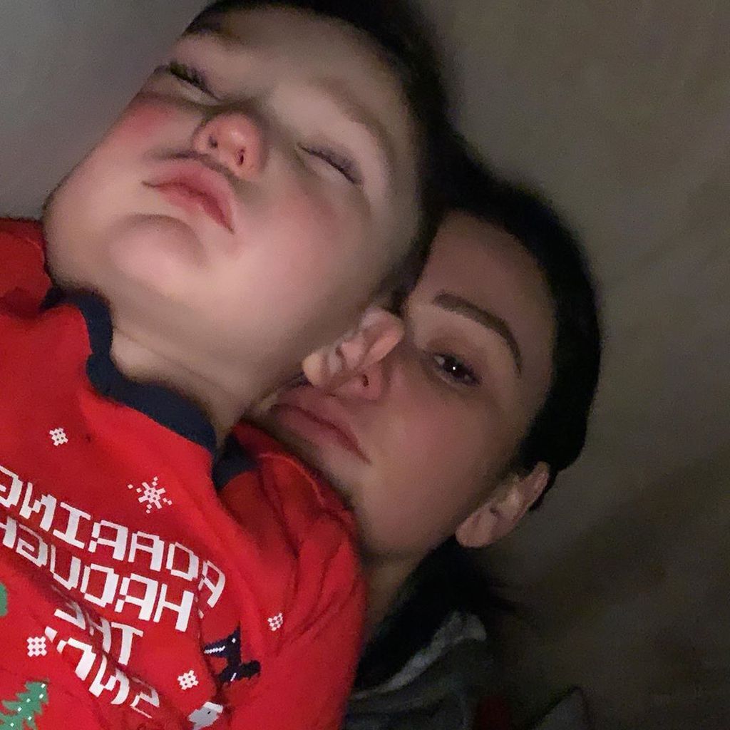 Jennifer Farley und ihr Sohn Greyson