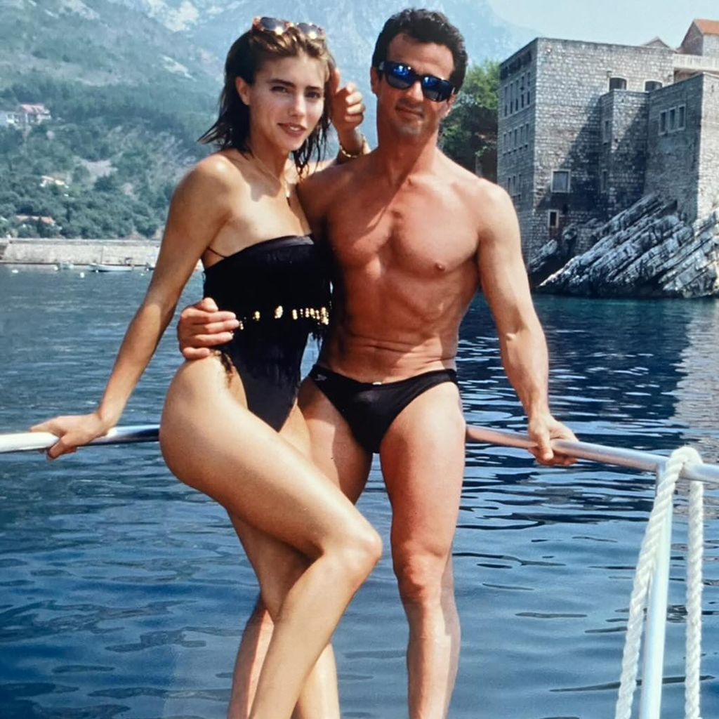 Model Jennifer Flavin und Schauspieler Sylvester Stallone