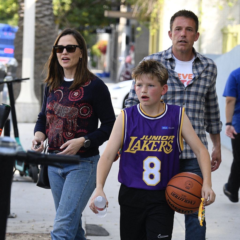 Jennifer Garner und Ben Affleck mit ihrem gemeinsamen Sohn Samuel