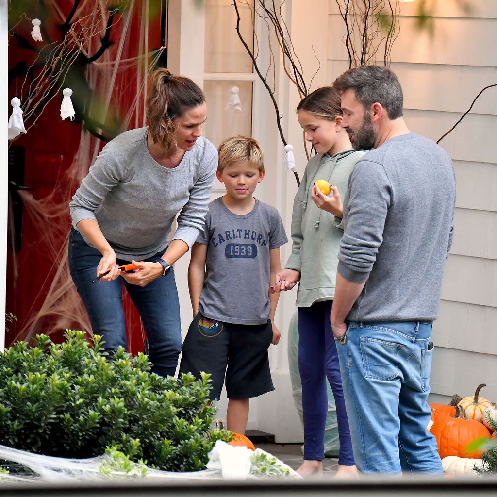 Jennifer Garner und Ben Affleck mit ihren Kids