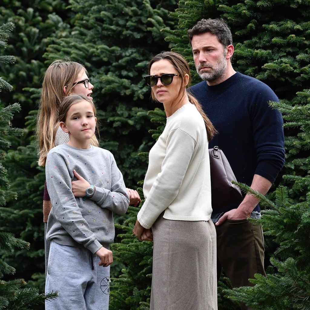 Jennifer Garner und Ben Affleck mit ihren Kindern Violet und Seraphina