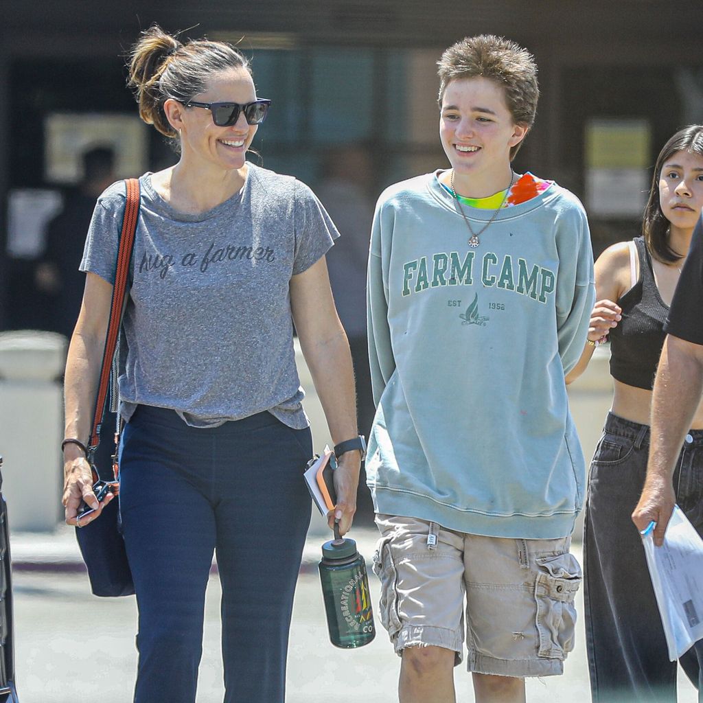 Jennifer Garner und Fin Affleck im August 2024