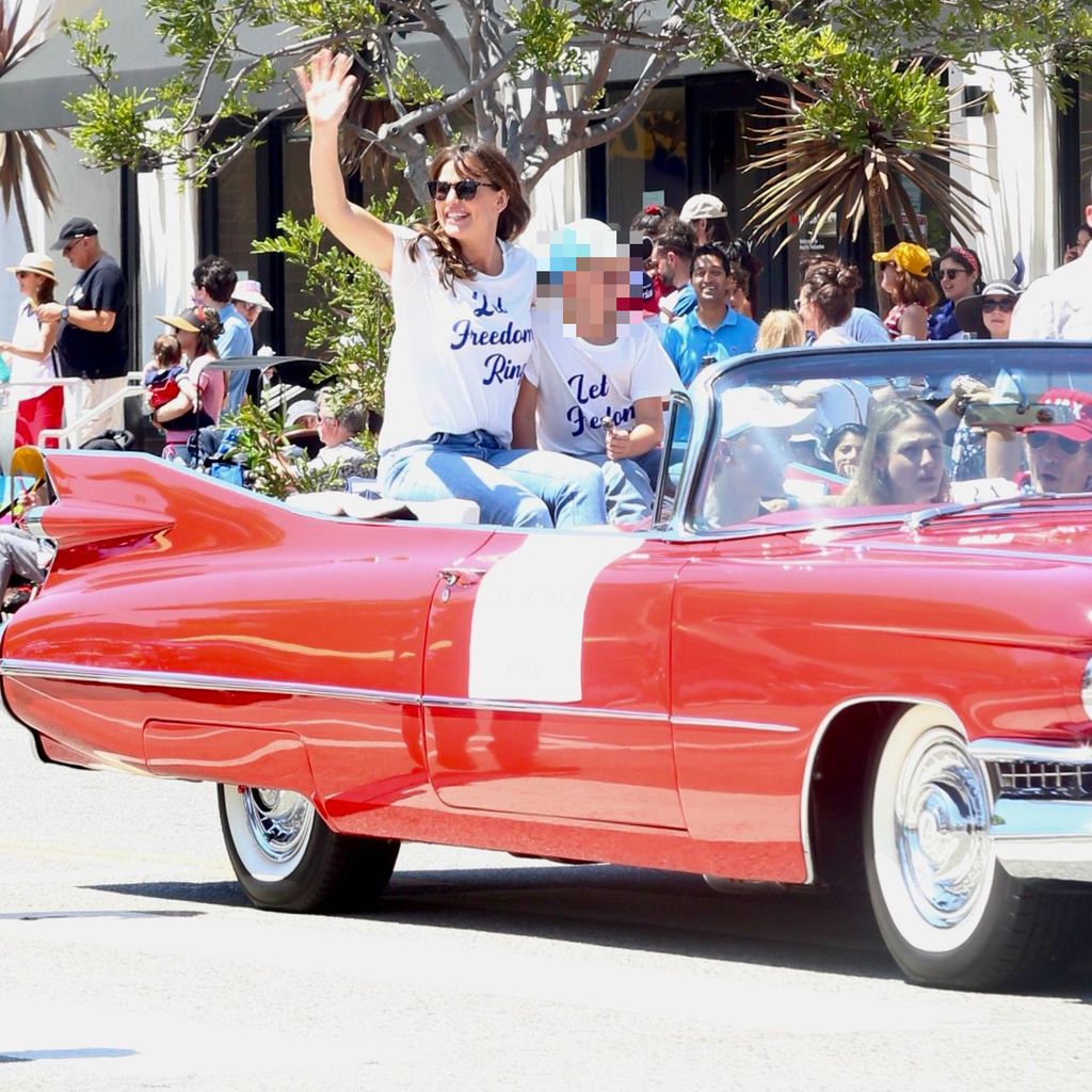Jennifer Garner und Sohn Samuel bei der Parade, Juli 2022