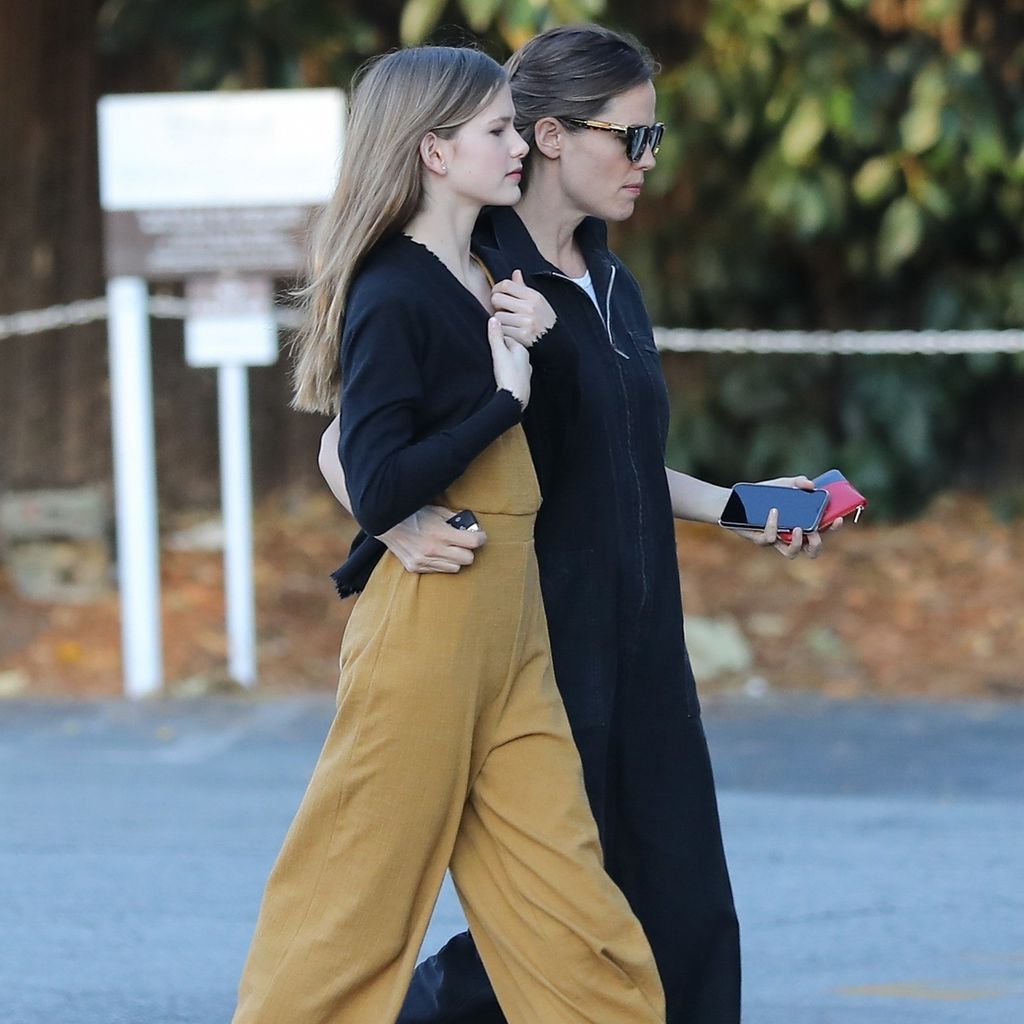 Jennifer Garner und Tochter Violet im November 2019