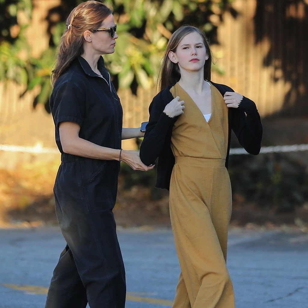 Jennifer Garner und Tochter Violet im November 2019