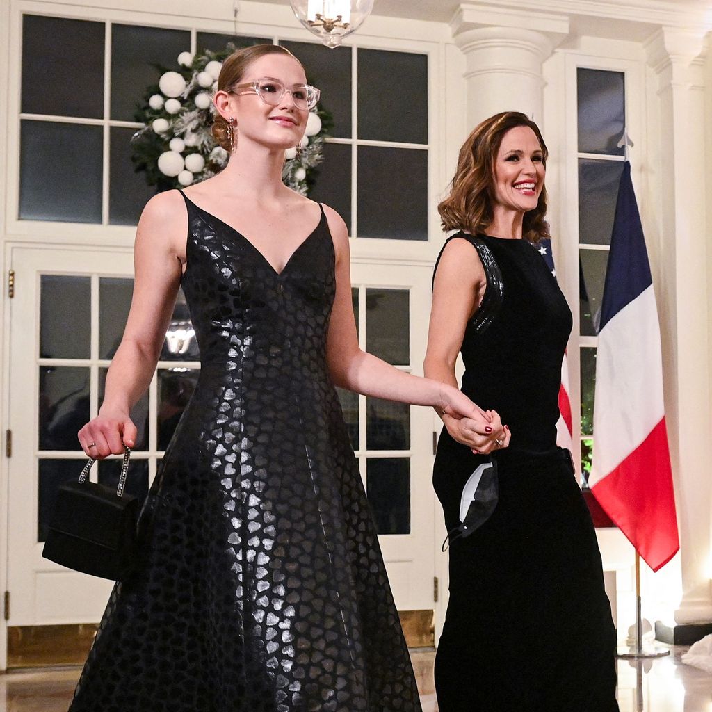 Jennifer Garner und Violet Affleck im Dezember 2022