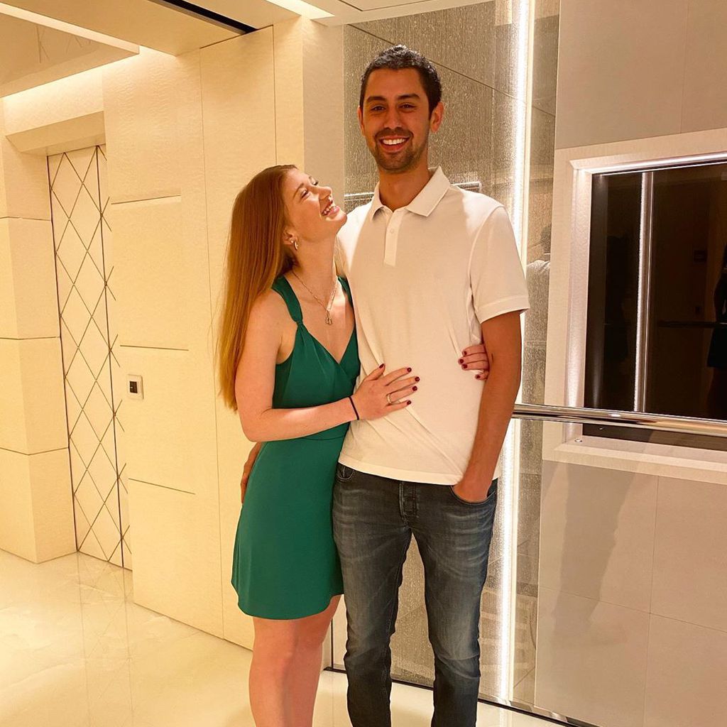 Jennifer Gates und Nayel Nassar, Dezember 2019