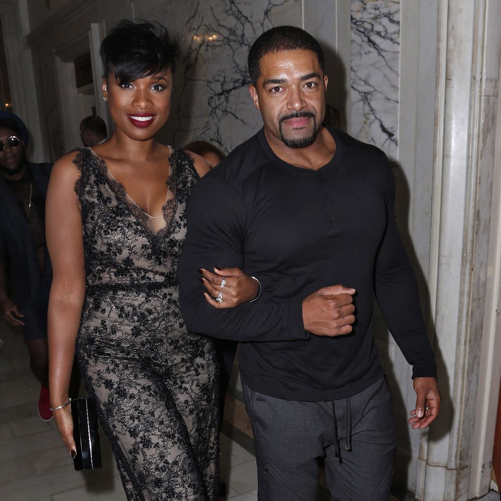 Jennifer Hudson und David Otunga auf der New York Fashion Week