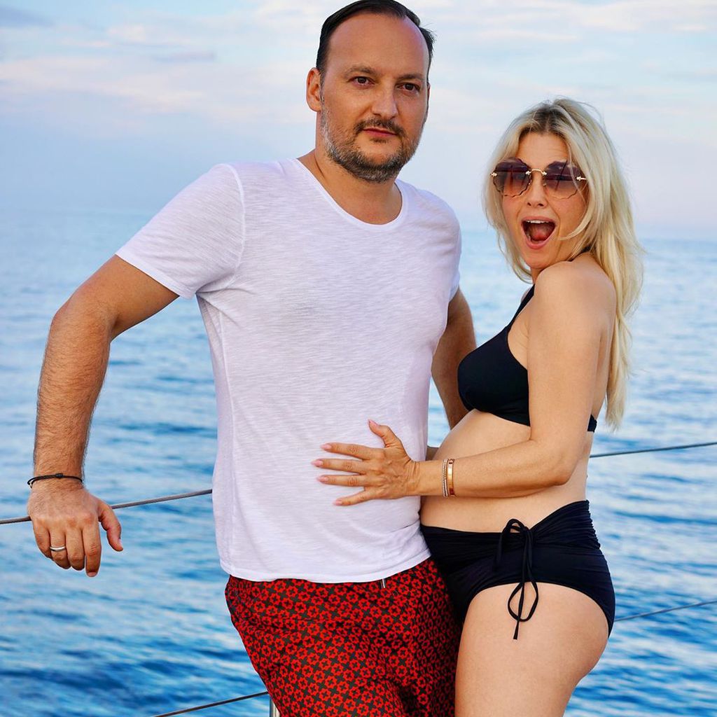 Jennifer Knäble mit ihrem Ehemann Felix Möse