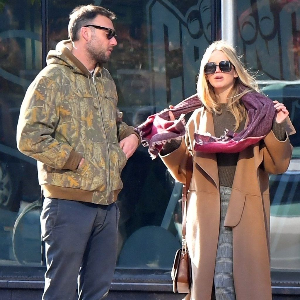 Jennifer Larence und Cooke Maroney, Dezember 2019
