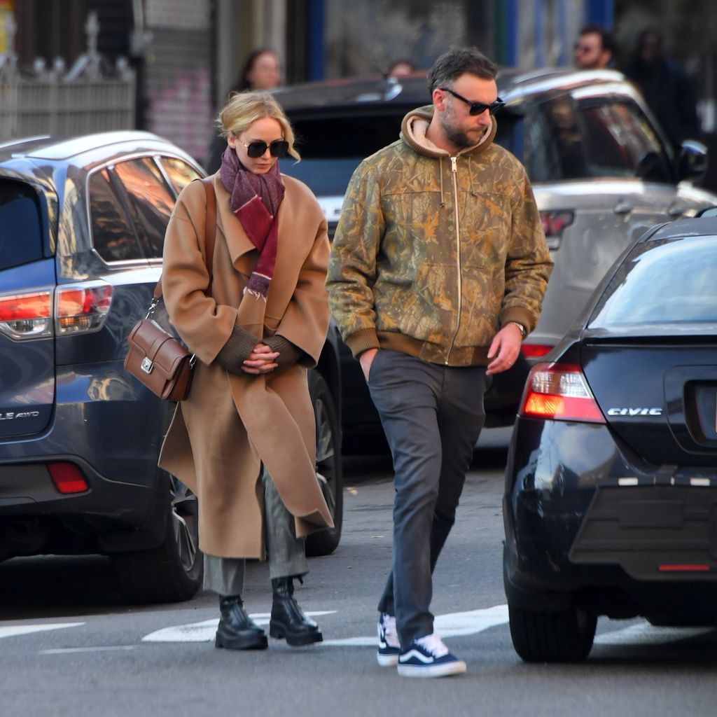Jennifer Larence und Cooke Maroney, Dezember 2019