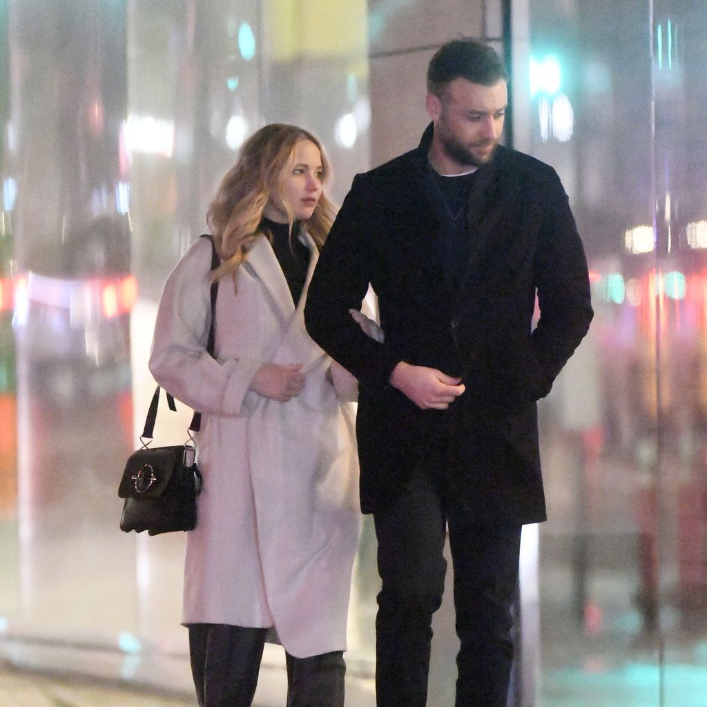 Jennifer Lawrence und ihr Mann Cooke Maroney im Februar 2019
