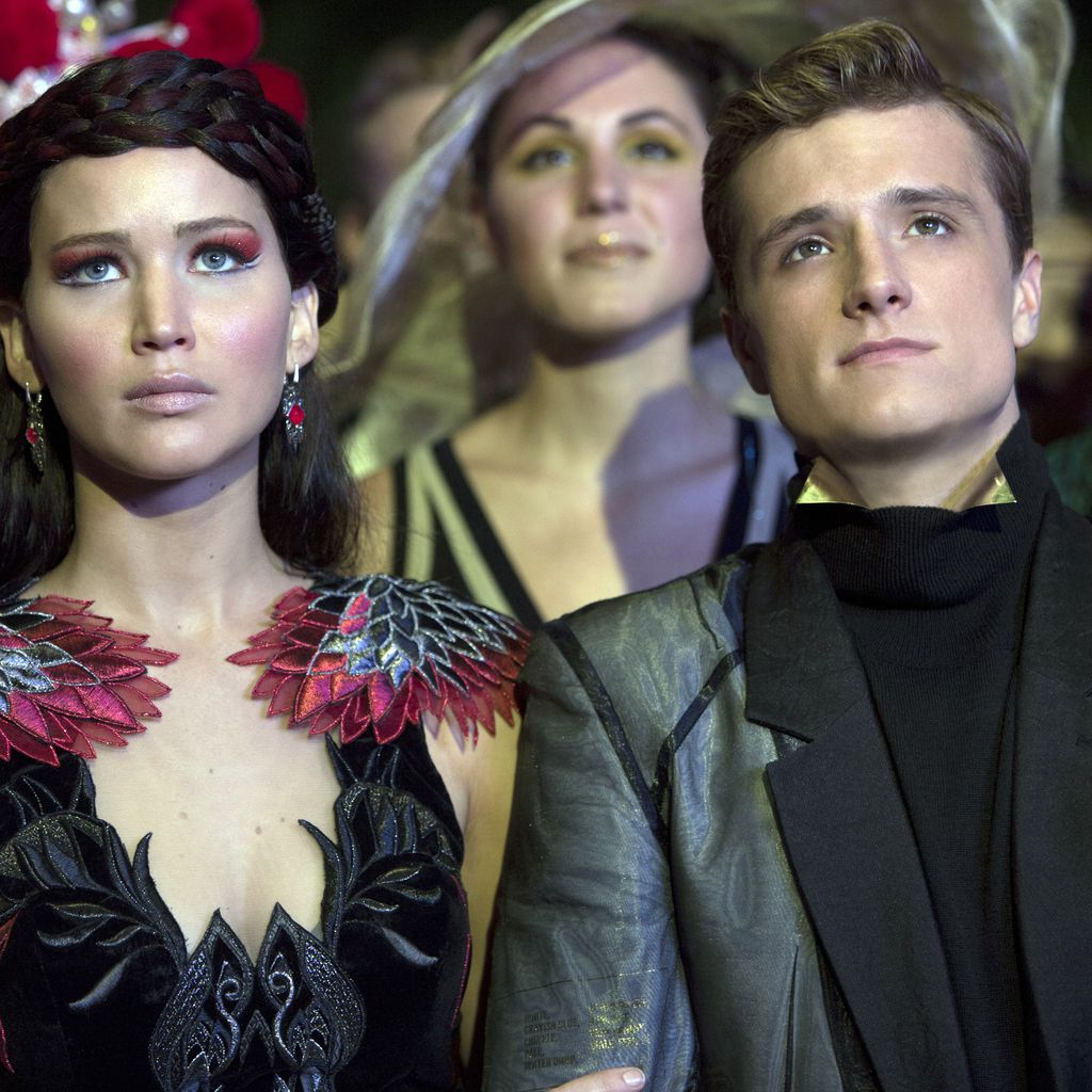 Jennifer Lawrence und Josh Hutcherson in "The Hunger Games: Catching Fire"