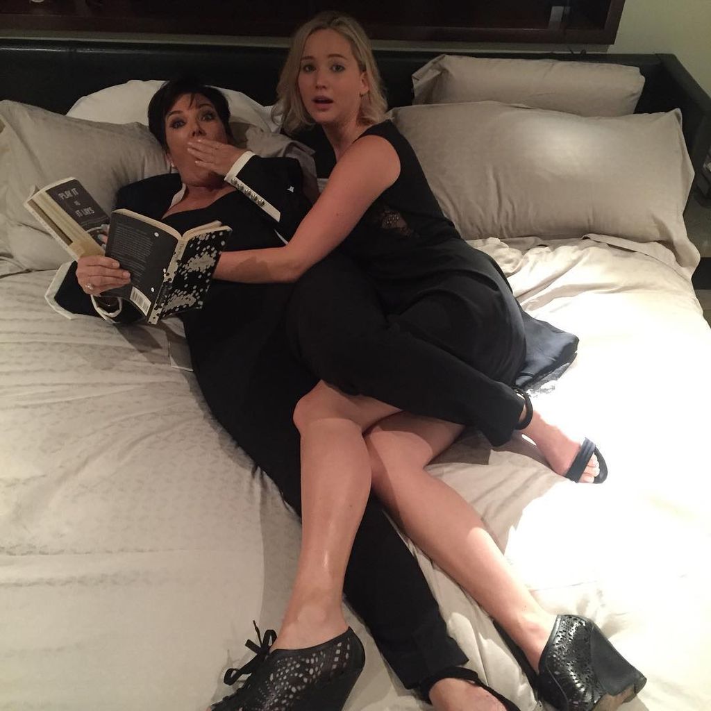 Jennifer Lawrence und Kris Jenner, 2015