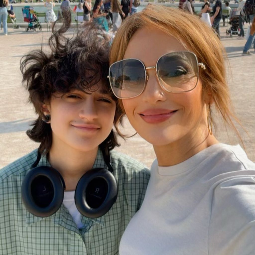 Jennifer Lopez mit ihrer Tochter
