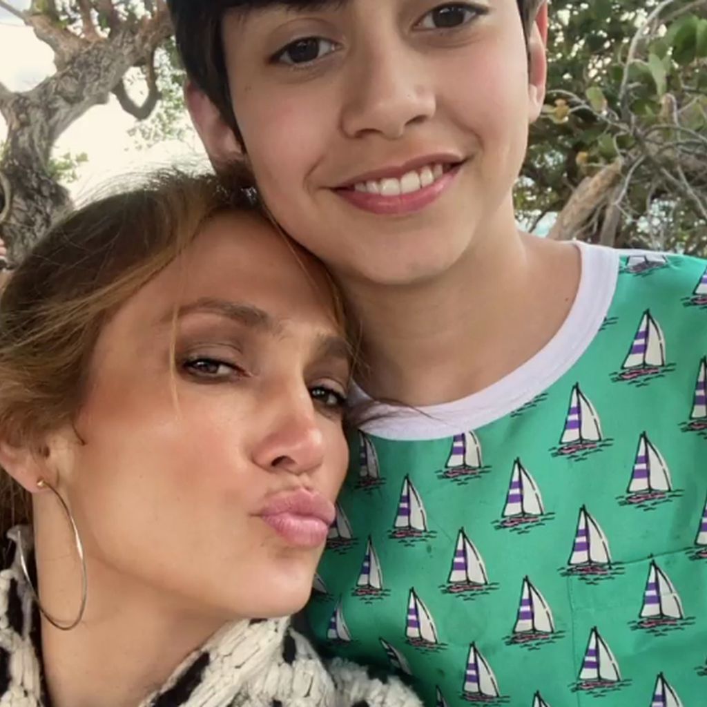 Jennifer Lopez mit ihrem Sohn Max