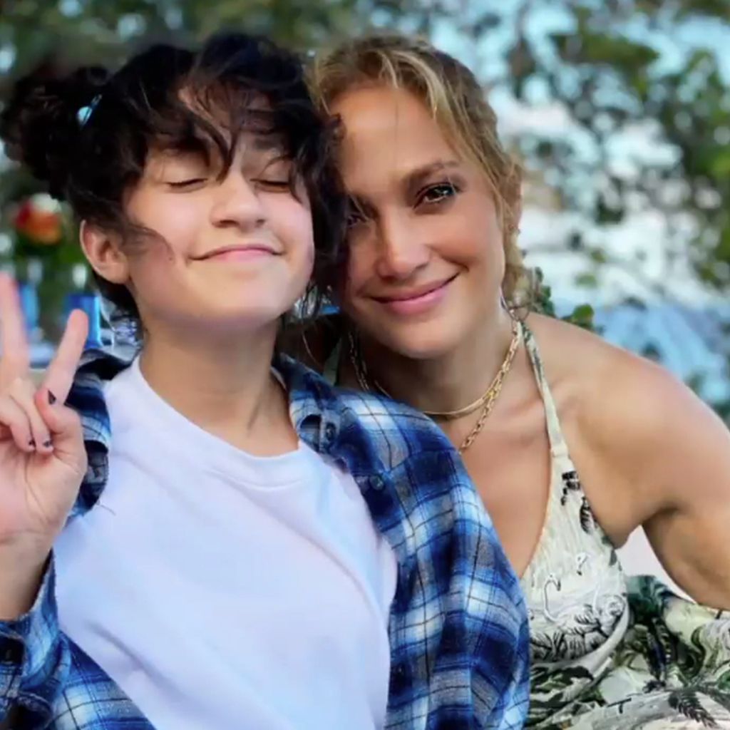 Jennifer Lopez mit ihrer Tochter Emme