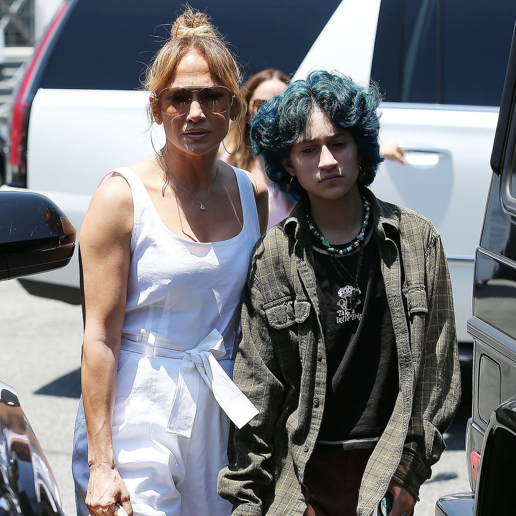 Jennifer Lopez mit ihrer Tochter Emme