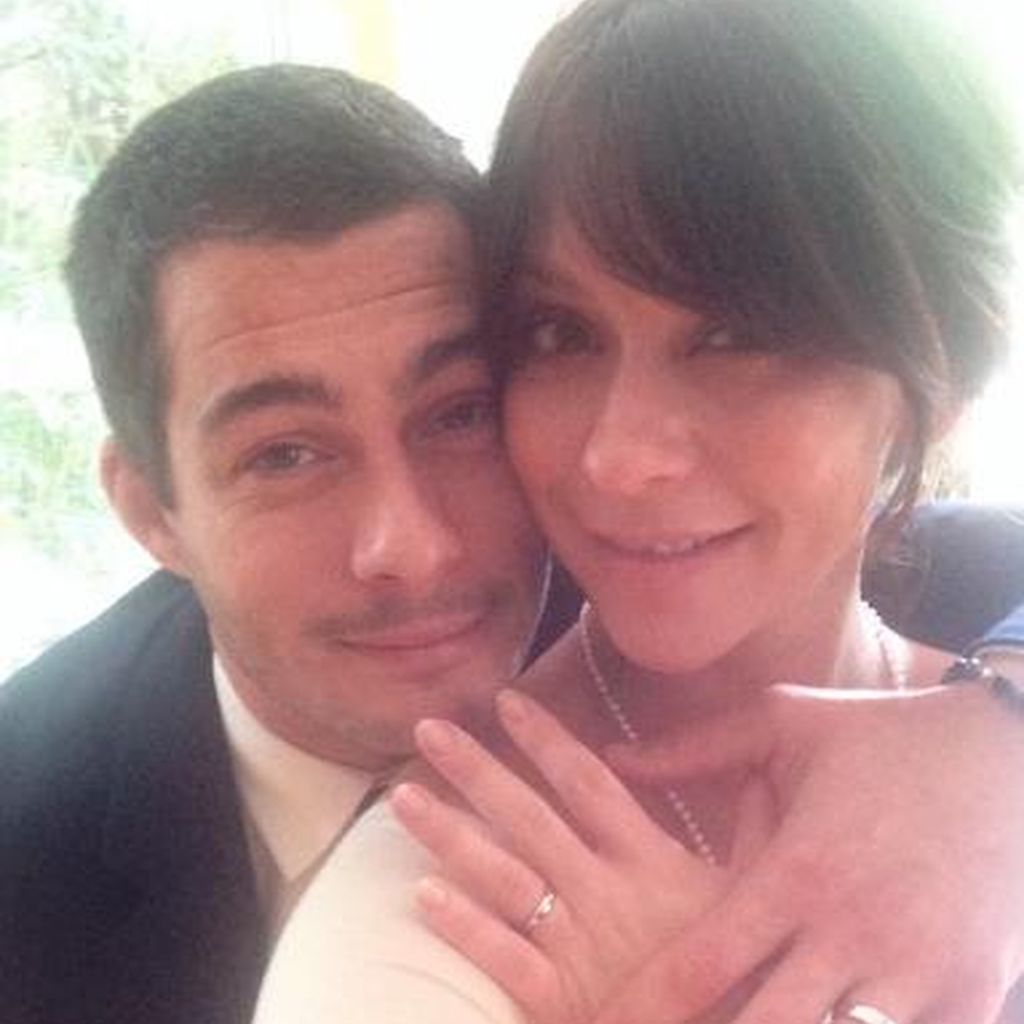 Jennifer Love Hewitt und Brian Hallisay an ihrem Hochzeitstag