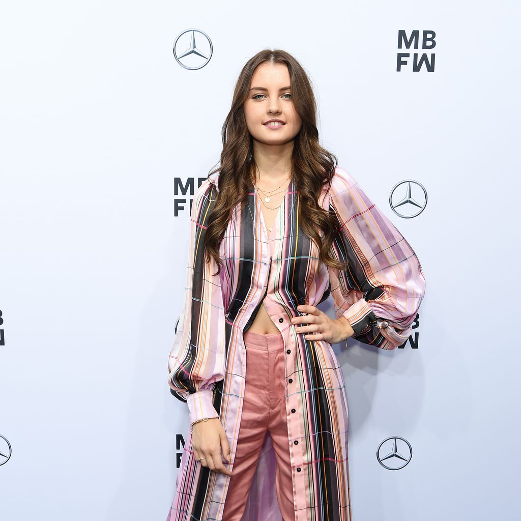 GNTM-Kandidatin Jennifer bei der Berlin Fashion Week 2018
