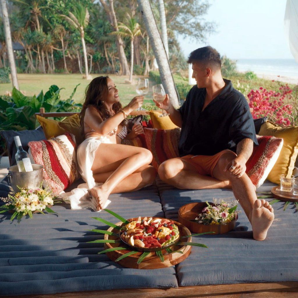 Jennifer Saro und Fynn Lukas Kunz bei "Die Bachelorette"