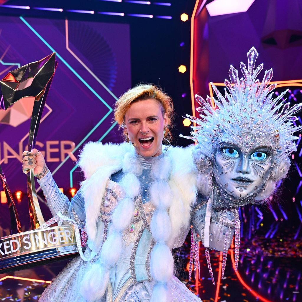 Jennifer Weist als "Masked Singer"-Eisprinzessin