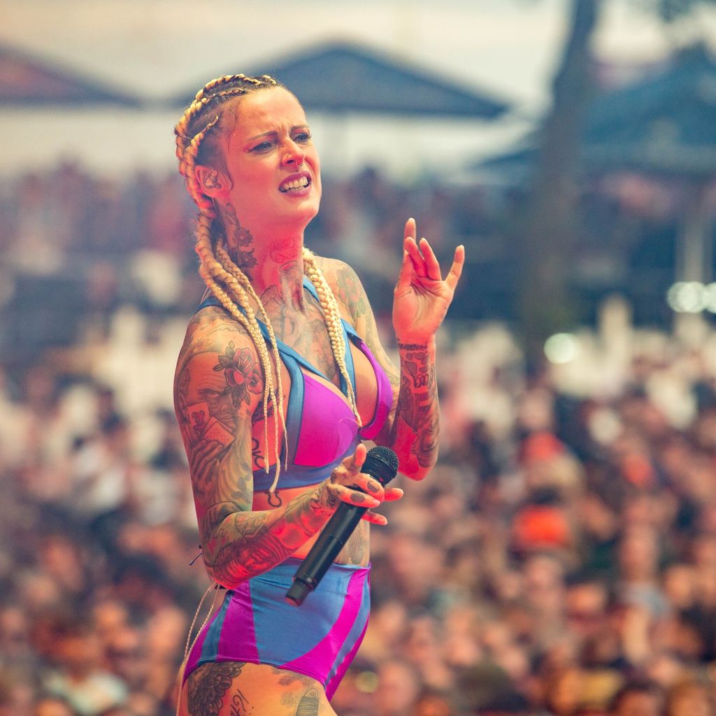 Jennifer Weist beim Musikfestival Rocco del Schlacko