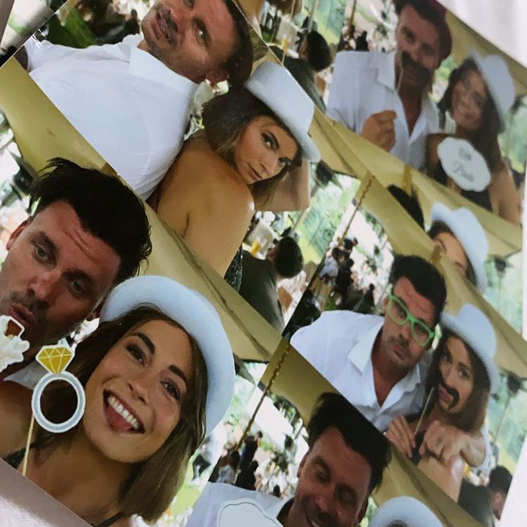 Jenny Lange und Dari auf Denise und Henning Mertens Hochzeit