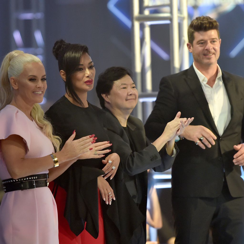 Jenny McCarthy, Nicole Scherzinger, Ken Jeong und Robin Thicke
