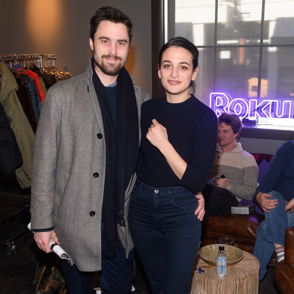 Jenny Slate mit ihrem Mann Ben, 2019 beim Sundance Film Festival