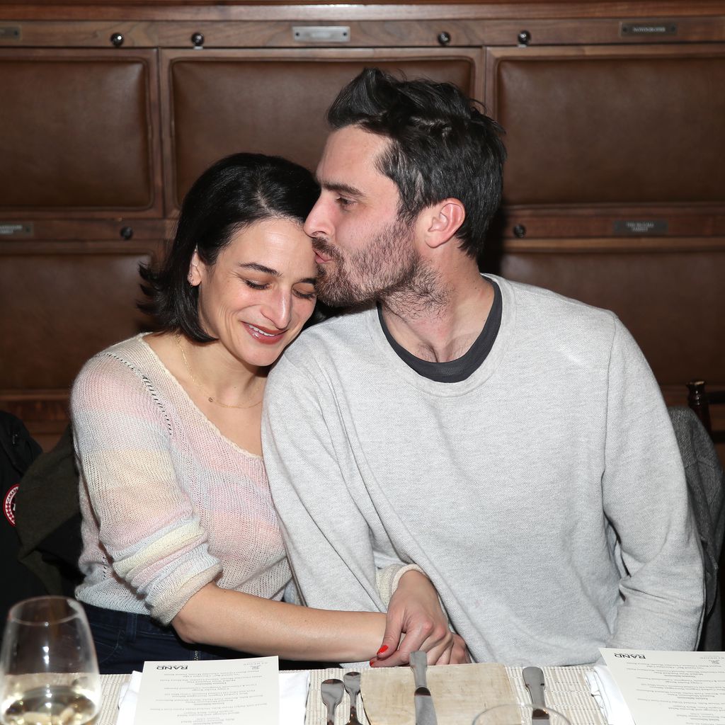 Jenny Slate mit ihrem Mann Ben