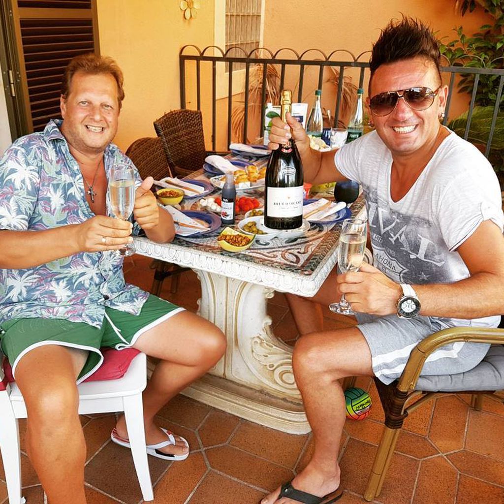 Jens Büchner und Ennesto Monté im Jahr 2017