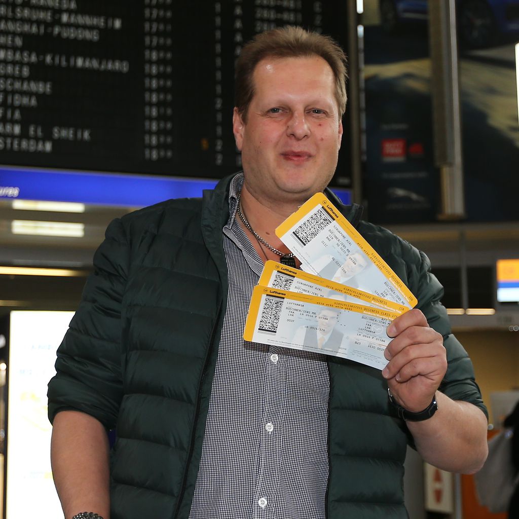 Jens Büchner im Januar 2017 in Frankfurt