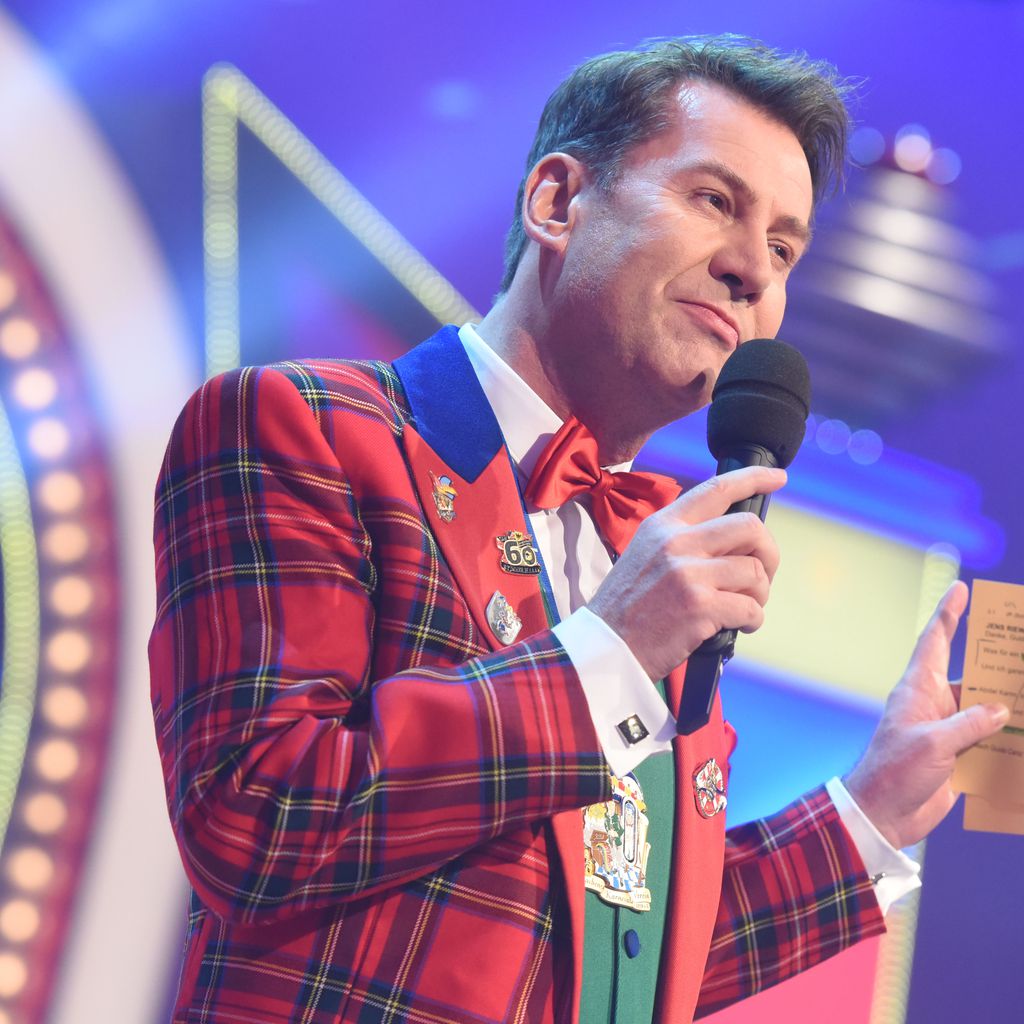 Jens Riewa bei einem Auftritt beim Aachener Karnevalsverein 2016